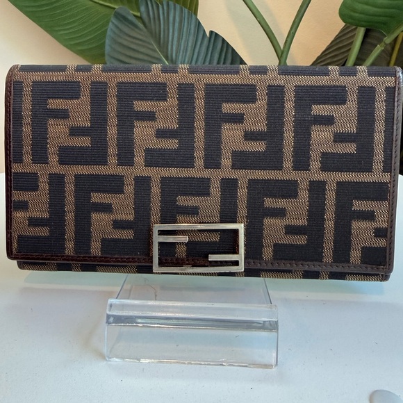 Fendi Handbags - Fendi ‘Zucca’ long wallet